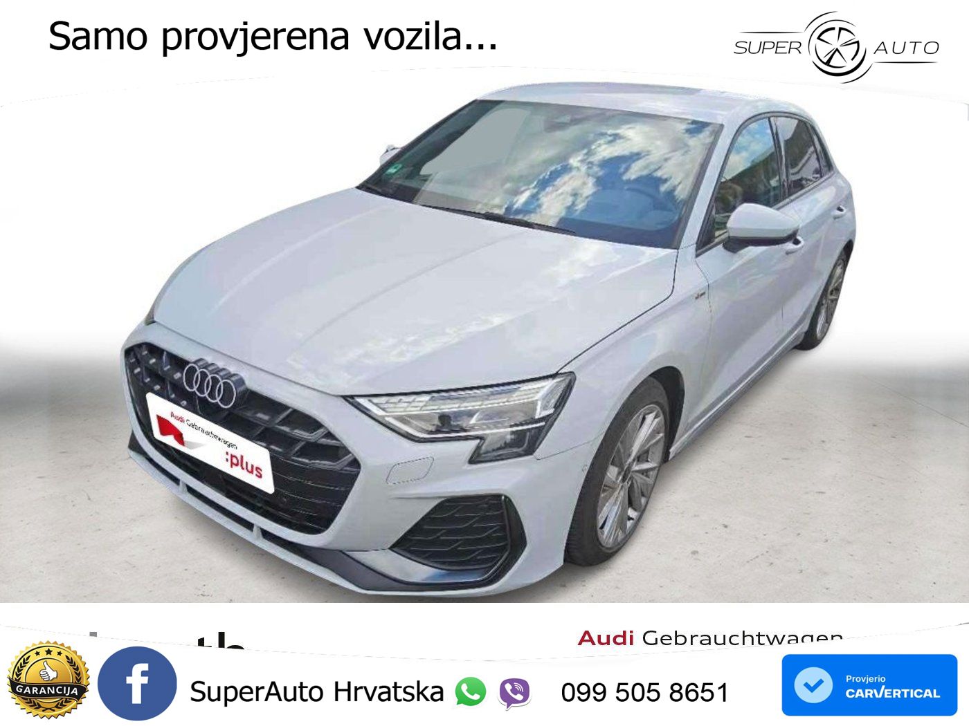 Audi A3 35 TFSI (150 KS) S tronic S line LED+GR SJED+ACC