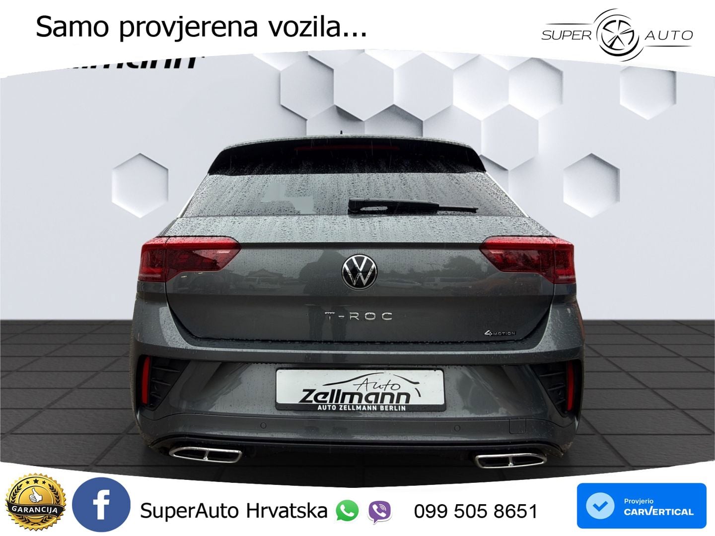 Volkswagen T-Roc I 2.0 TSI (190 KS) 4M DSG MATRIX+GR SJED+KAM