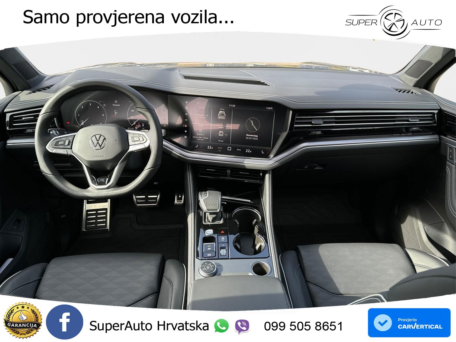 Volkswagen Touareg 3.0 V6 TDI (286 KS) 4MOTION Tiptronic LED+GR SJED+ACC