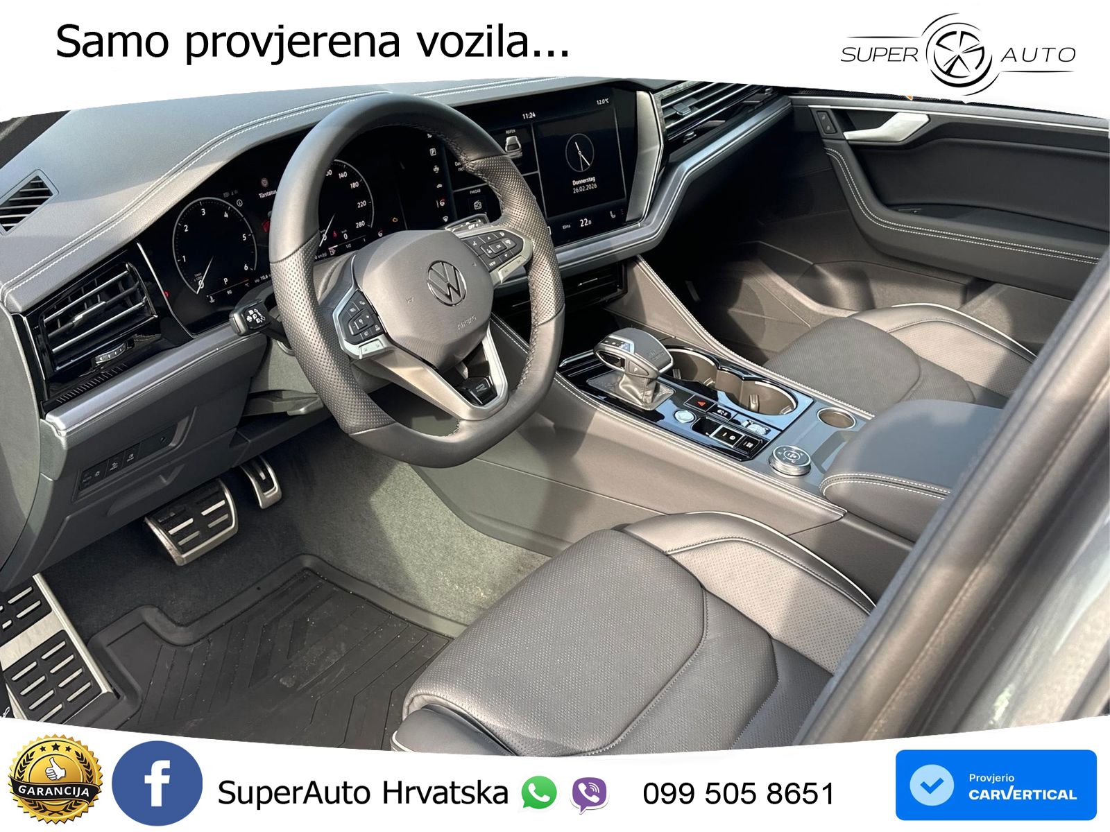 Volkswagen Touareg 3.0 V6 TDI (286 KS) 4MOTION Tiptronic LED+GR SJED+ACC