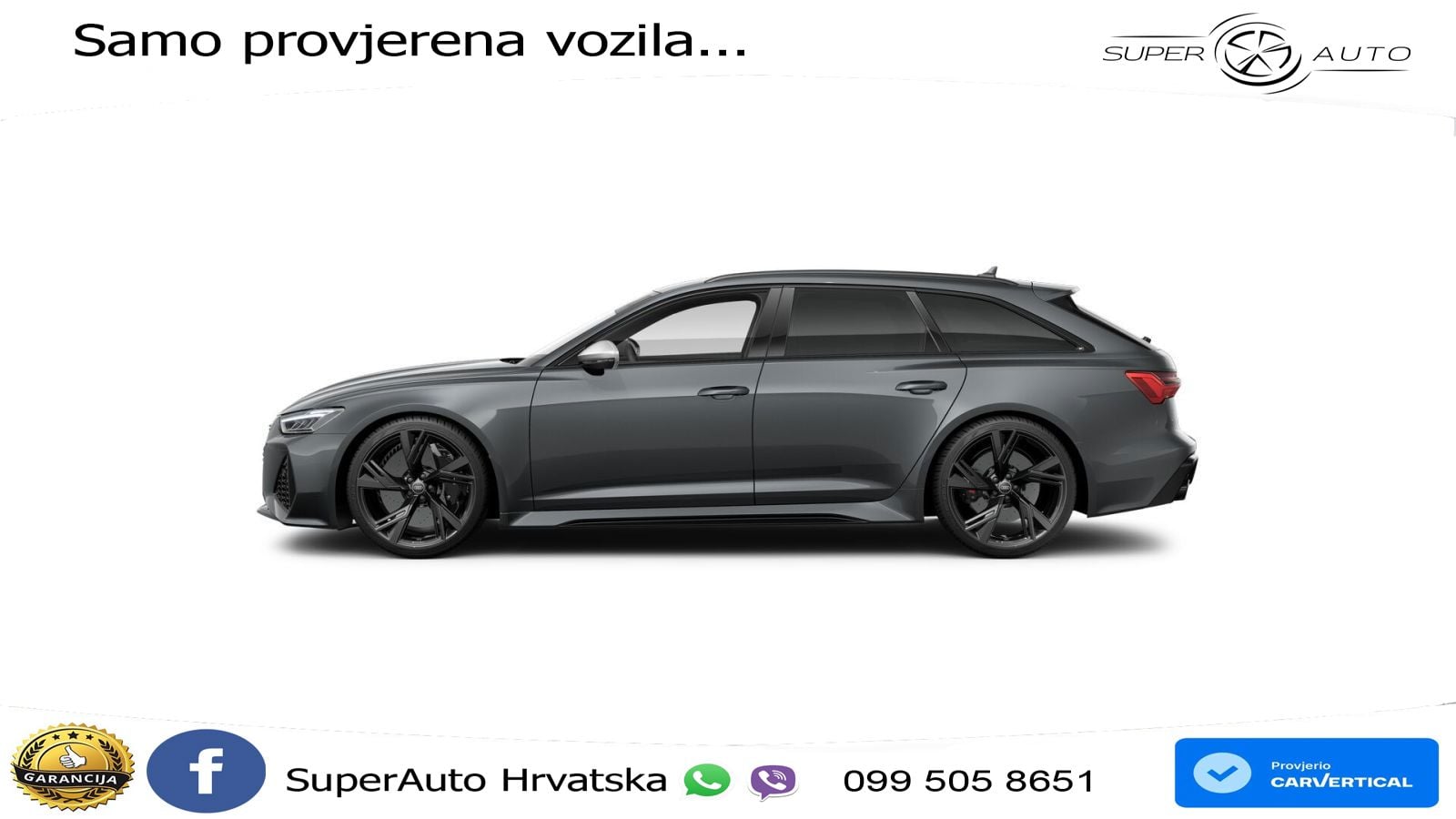 Audi RS6 Avant 4.0 TFSI V8 (600 KS) quattro Tiptronic