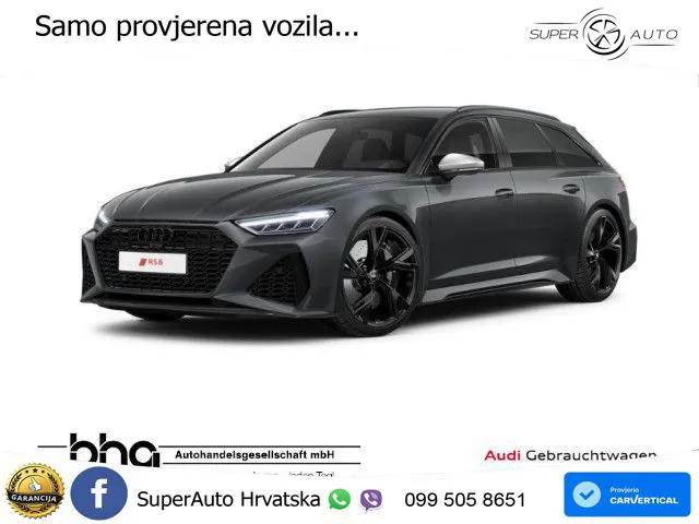 Audi RS6 Avant 4.0 TFSI V8 (600 KS) quattro Tiptronic