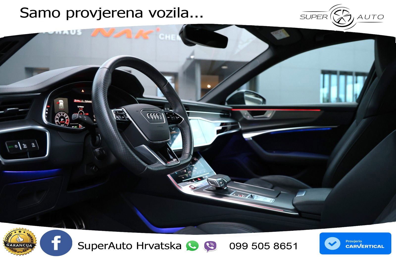 Audi RS6 Avant 4.0 TFSI V8 (600 KS) quattro Tiptronic LED+GR SJED+ACC