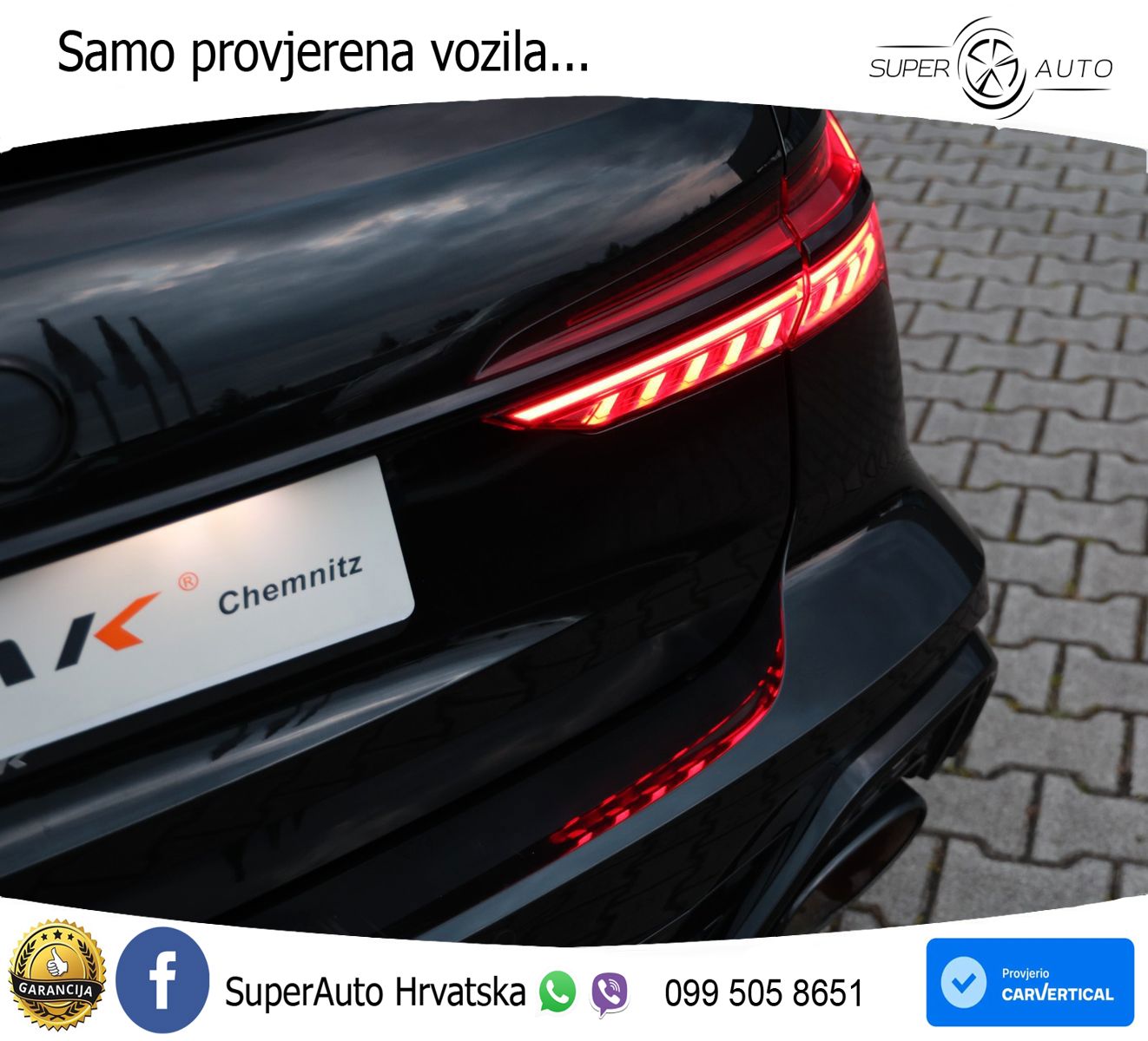 Audi RS6 Avant 4.0 TFSI V8 (600 KS) quattro Tiptronic LED+GR SJED+ACC
