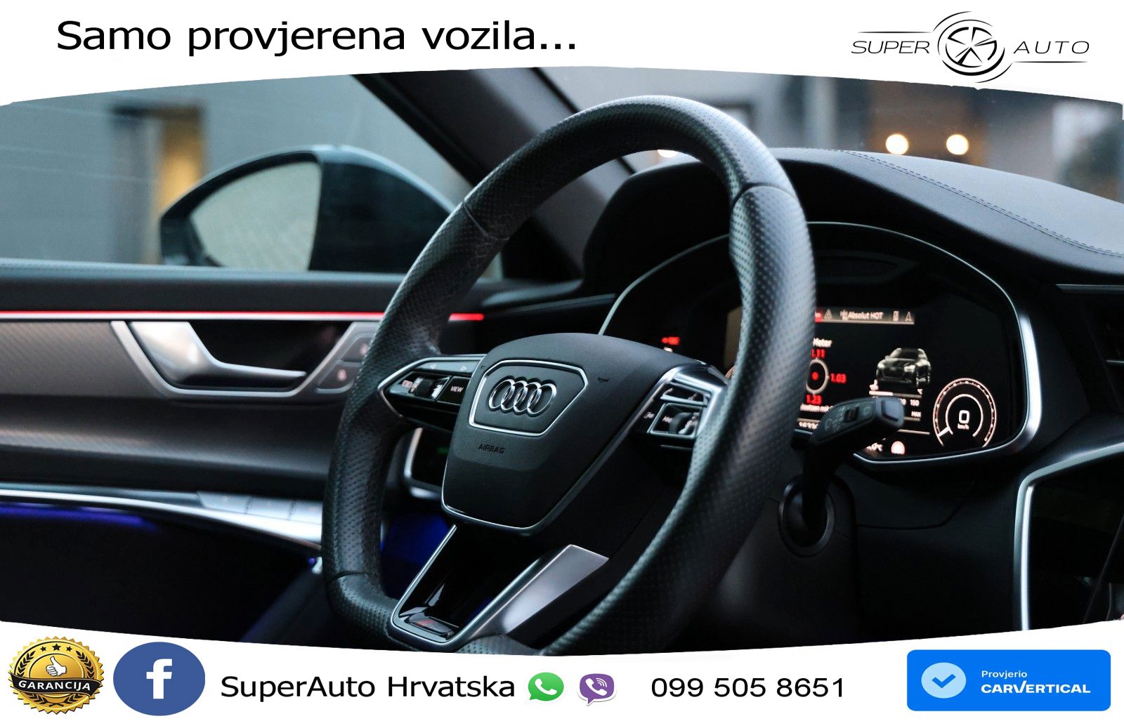 Audi RS6 Avant 4.0 TFSI V8 (600 KS) quattro Tiptronic LED+GR SJED+ACC
