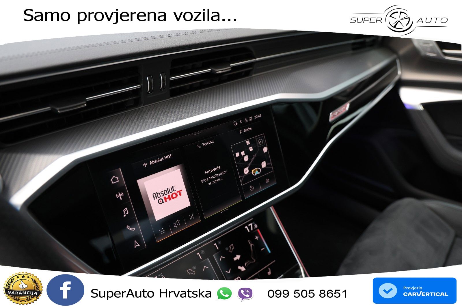 Audi RS6 Avant 4.0 TFSI V8 (600 KS) quattro Tiptronic LED+GR SJED+ACC