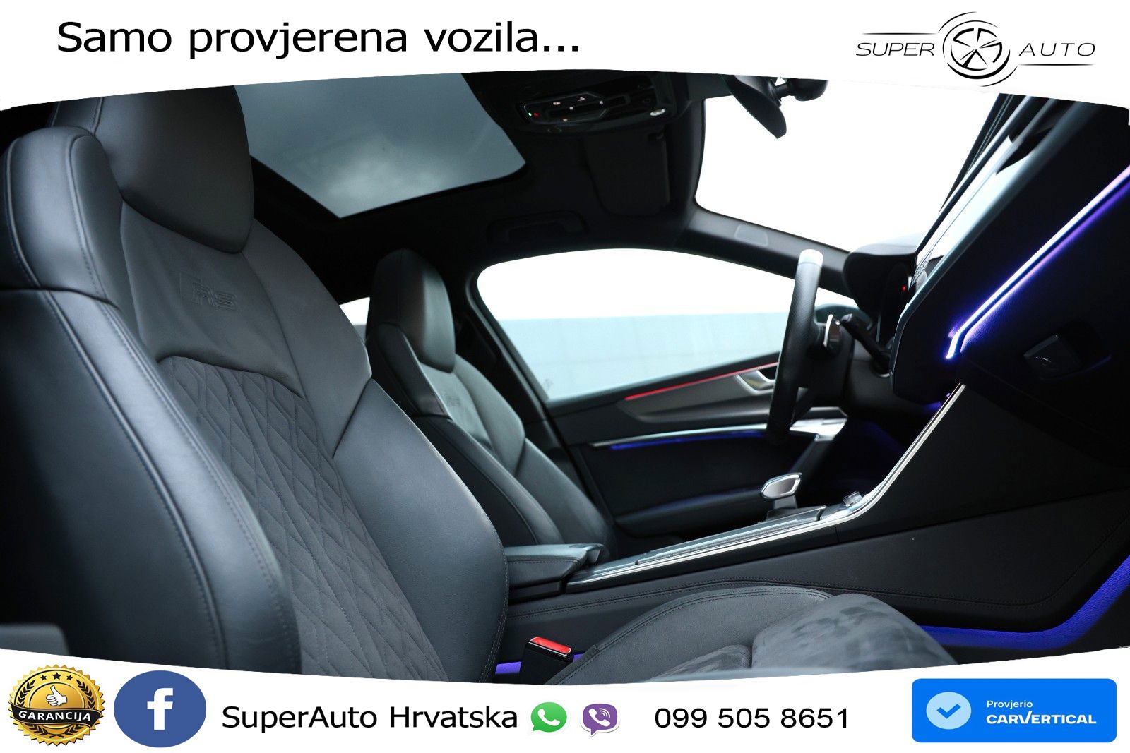 Audi RS6 Avant 4.0 TFSI V8 (600 KS) quattro Tiptronic LED+GR SJED+ACC