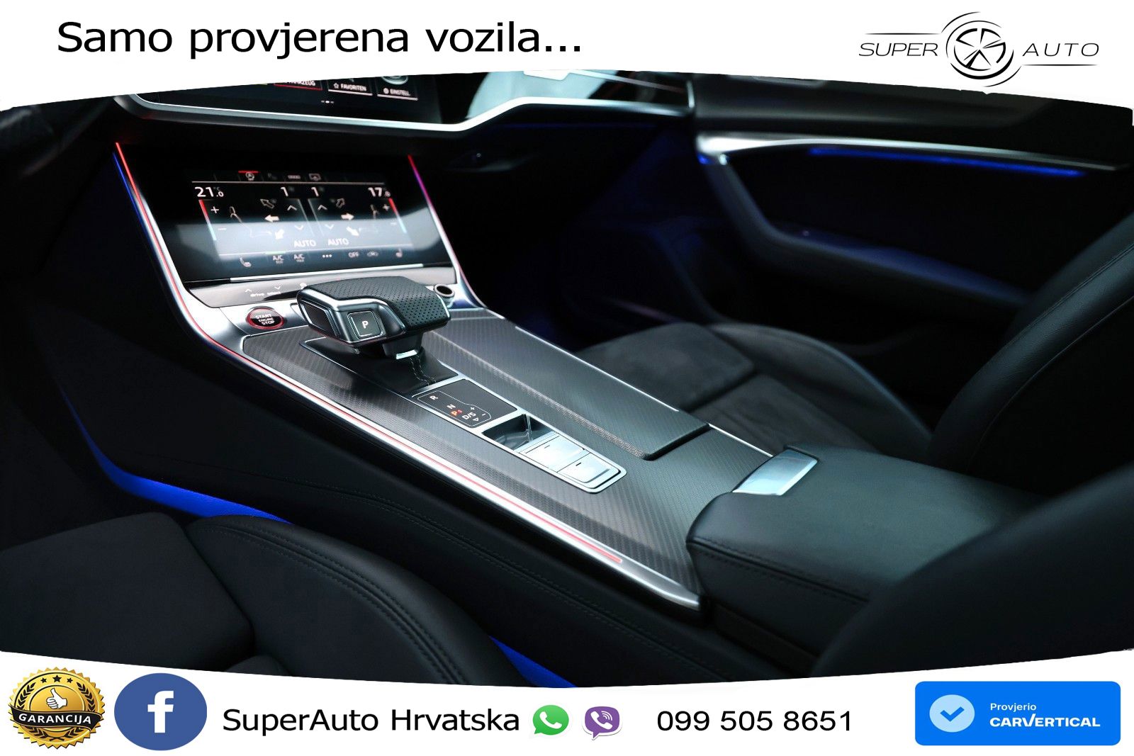 Audi RS6 Avant 4.0 TFSI V8 (600 KS) quattro Tiptronic LED+GR SJED+ACC