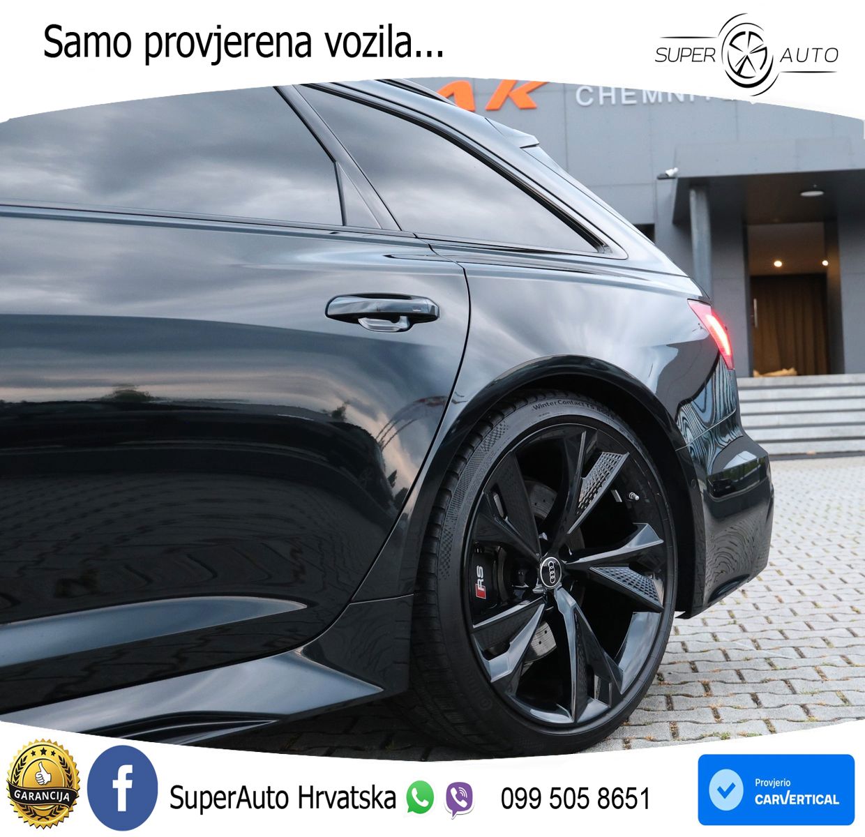 Audi RS6 Avant 4.0 TFSI V8 (600 KS) quattro Tiptronic LED+GR SJED+ACC