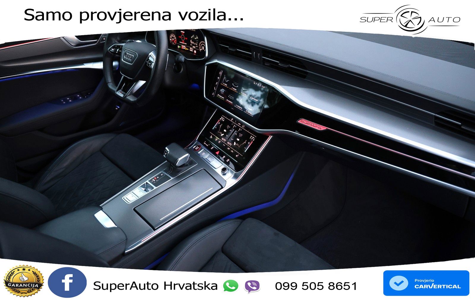 Audi RS6 Avant 4.0 TFSI V8 (600 KS) quattro Tiptronic LED+GR SJED+ACC