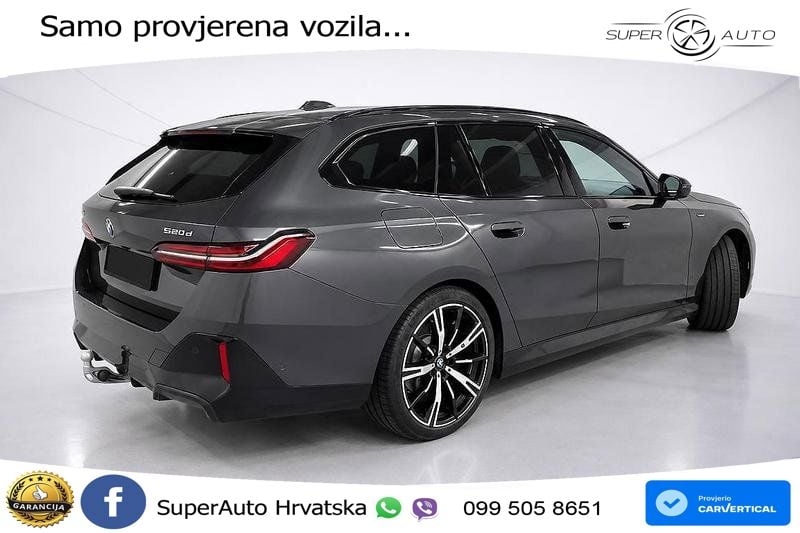 BMW 520d Touring (197 KS) xDrive Steptronic M Sport LED+GR SJED+ACC
