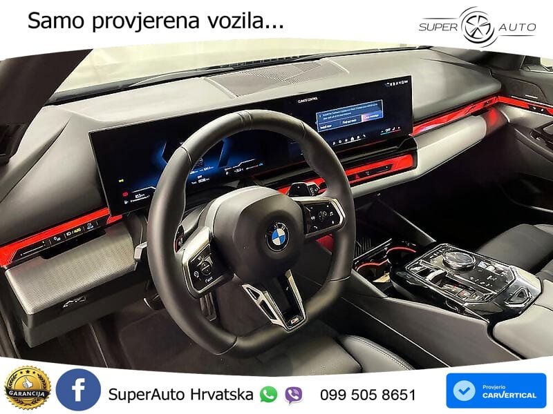 BMW 520d Touring (197 KS) xDrive Steptronic M Sport LED+GR SJED+ACC