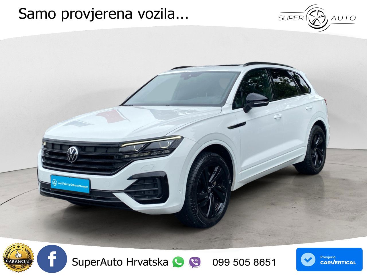 Volkswagen Touareg 3.0 V6 TDI (231 KS) 4MOTION Tiptronic R-Line LED+GR SJED+ACC
