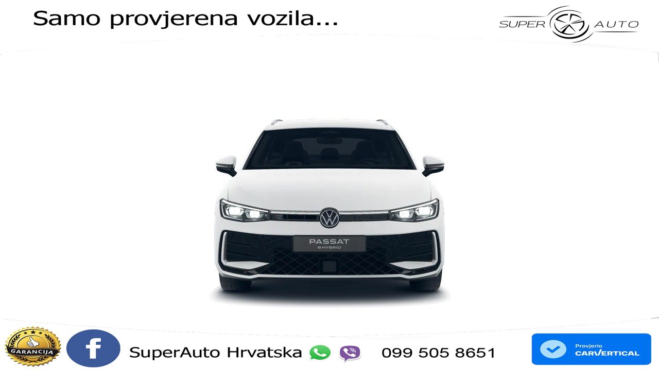 Volkswagen Passat Variant 1.5 TSI (272 KS) eHybrid DSG R-Line LED+GR SJED+ACC