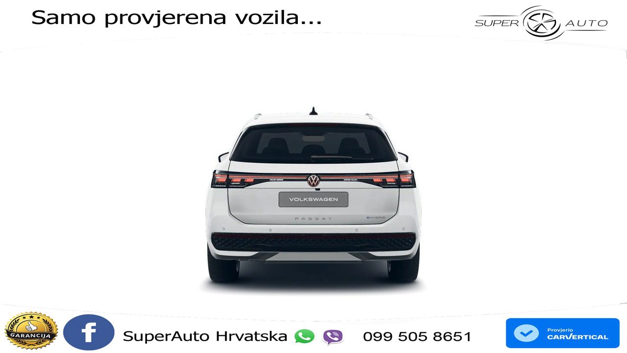 Volkswagen Passat Variant 1.5 TSI (272 KS) eHybrid DSG R-Line LED+GR SJED+ACC