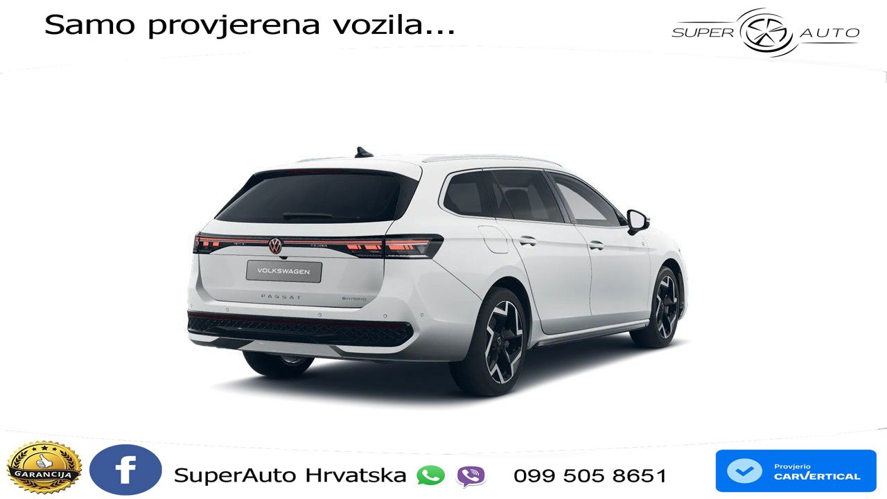 Volkswagen Passat Variant 1.5 TSI (272 KS) eHybrid DSG R-Line LED+GR SJED+ACC