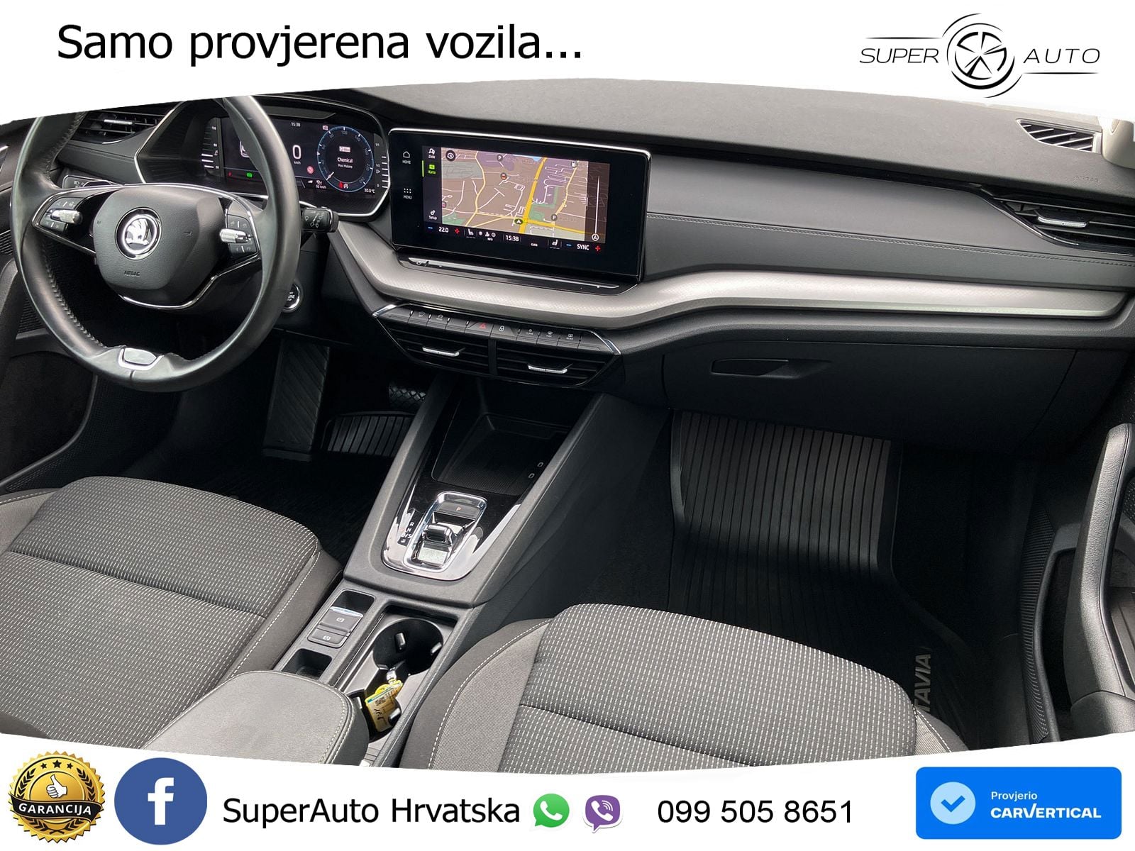 Škoda Octavia Combi 2.0 TDI (150 KS) DSG LED+GR SJED+ACC