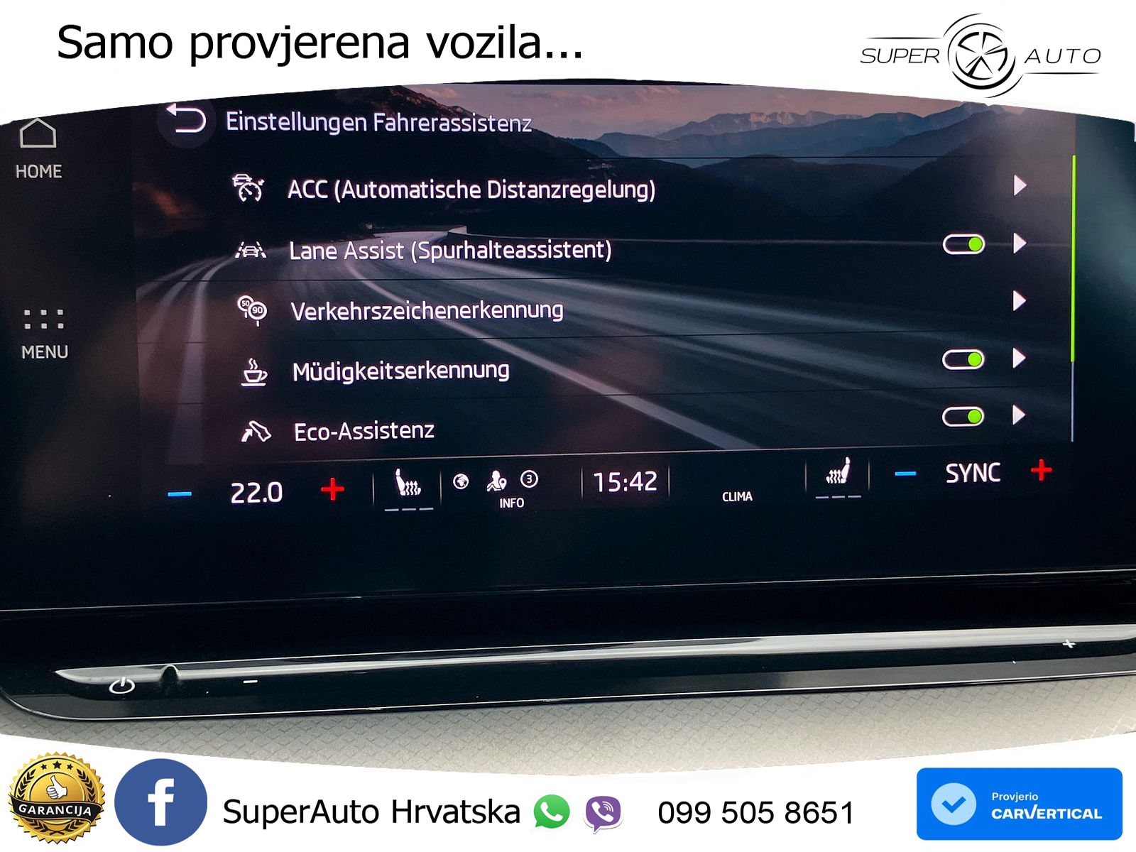 Škoda Octavia Combi 2.0 TDI (150 KS) DSG LED+GR SJED+ACC