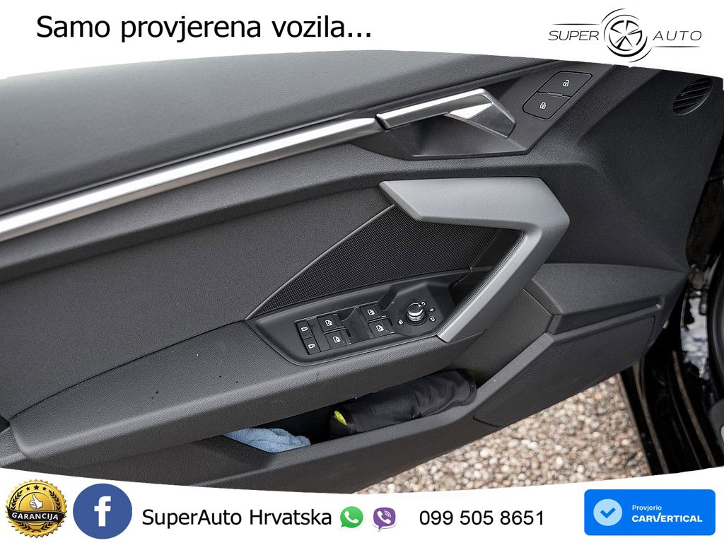 Audi A3 Sportback 30 TFSI (116 KS) Mild Hybrid S tronic LED+GR SJED+ACC