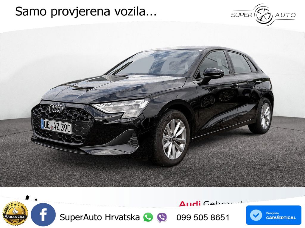 Audi A3 Sportback 30 TFSI (116 KS) Mild Hybrid S tronic LED+GR SJED+ACC