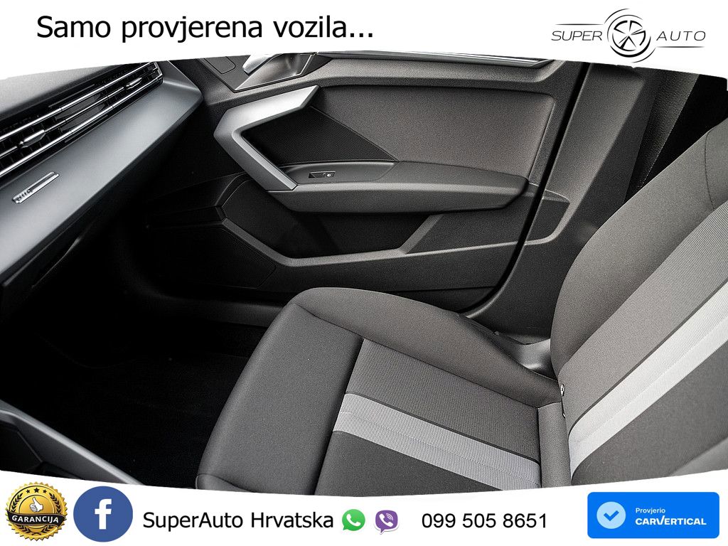 Audi A3 Sportback 30 TFSI (116 KS) Mild Hybrid S tronic LED+GR SJED+ACC