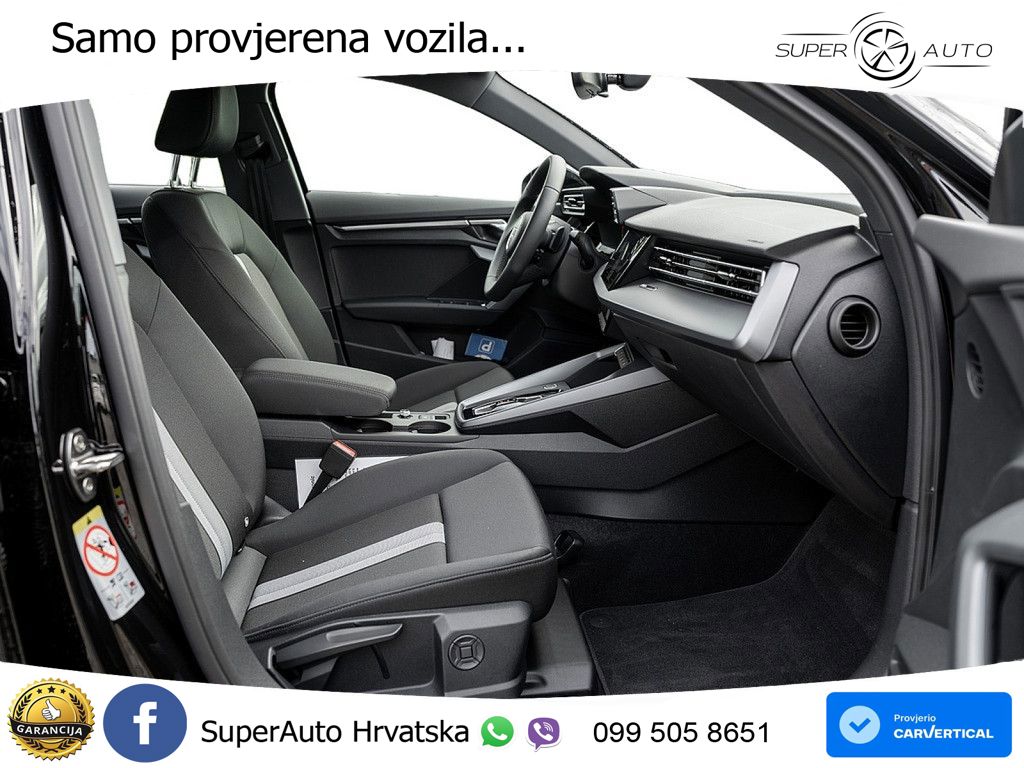 Audi A3 Sportback 30 TFSI (116 KS) Mild Hybrid S tronic LED+GR SJED+ACC