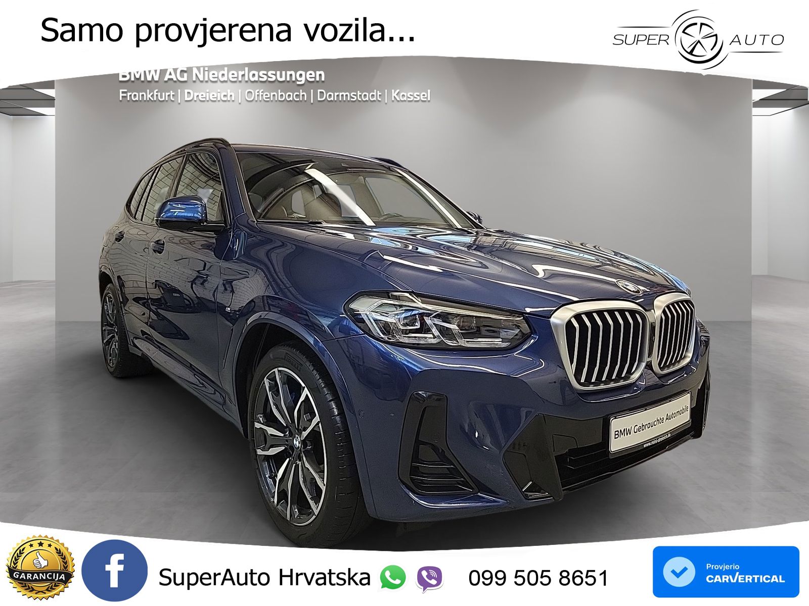 BMW X3 30i xDrive Steptronic M Sport LED+GR SJED+ACC