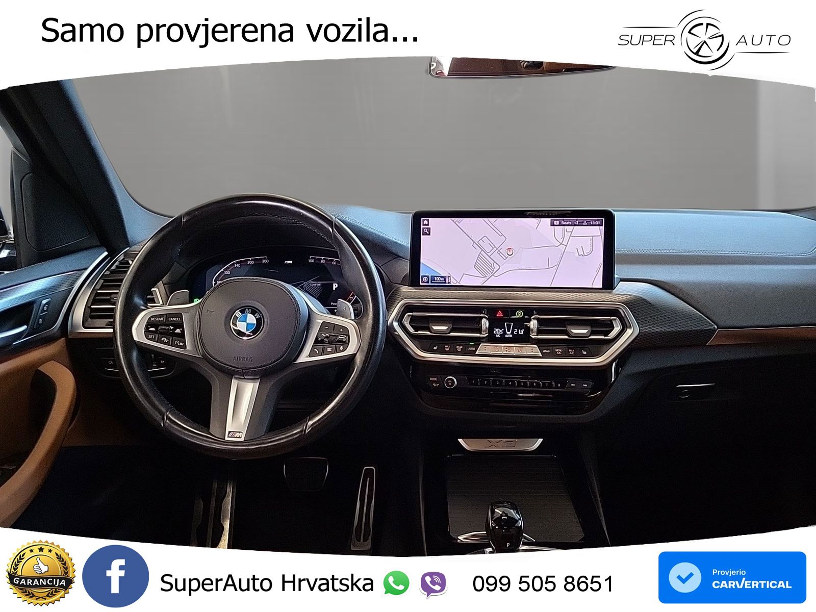 BMW X3 30i xDrive Steptronic M Sport LED+GR SJED+ACC