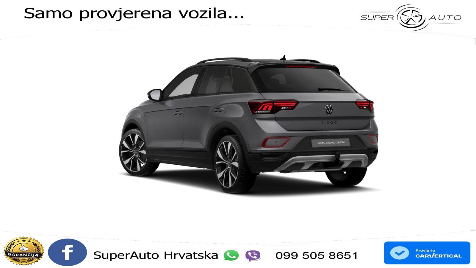 Volkswagen T-Roc 2.0 TDI (150 KS) DSG LED+GR SJED+ACC