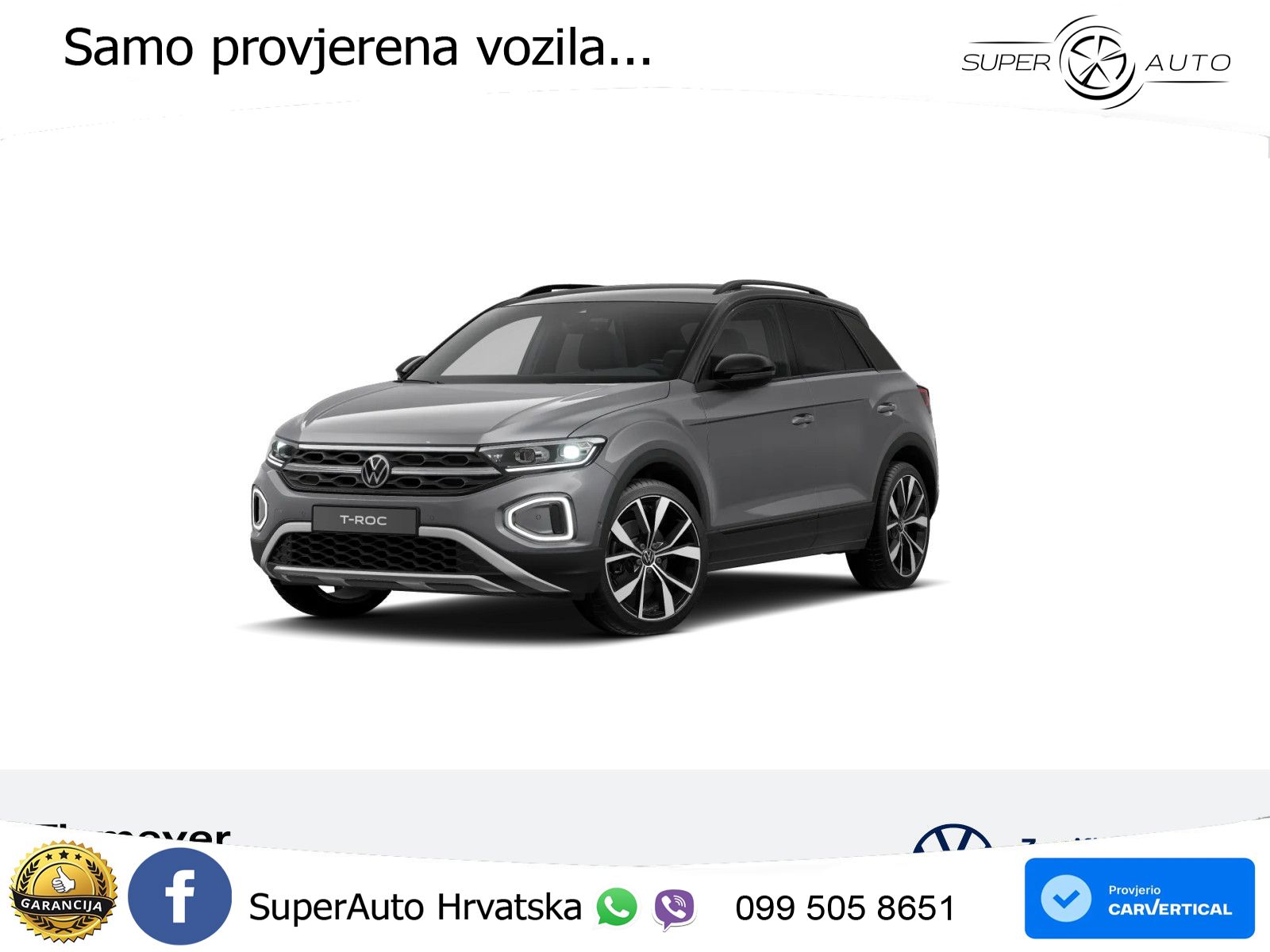Volkswagen T-Roc 2.0 TDI (150 KS) DSG LED+GR SJED+ACC