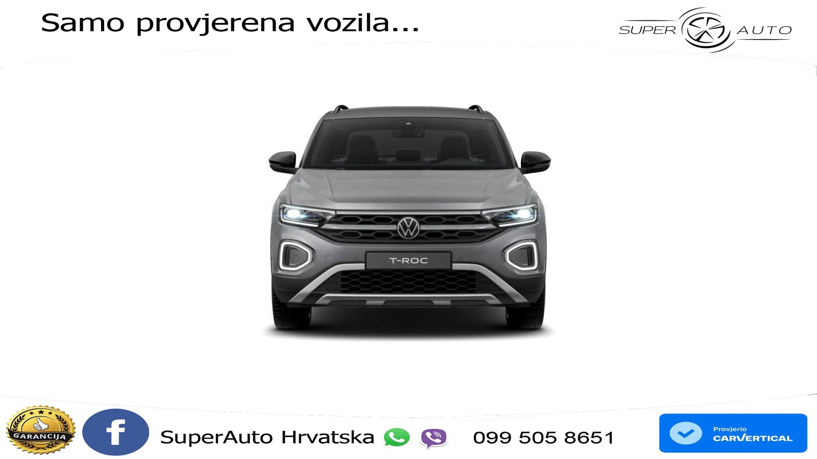 Volkswagen T-Roc 2.0 TDI (150 KS) DSG LED+GR SJED+ACC