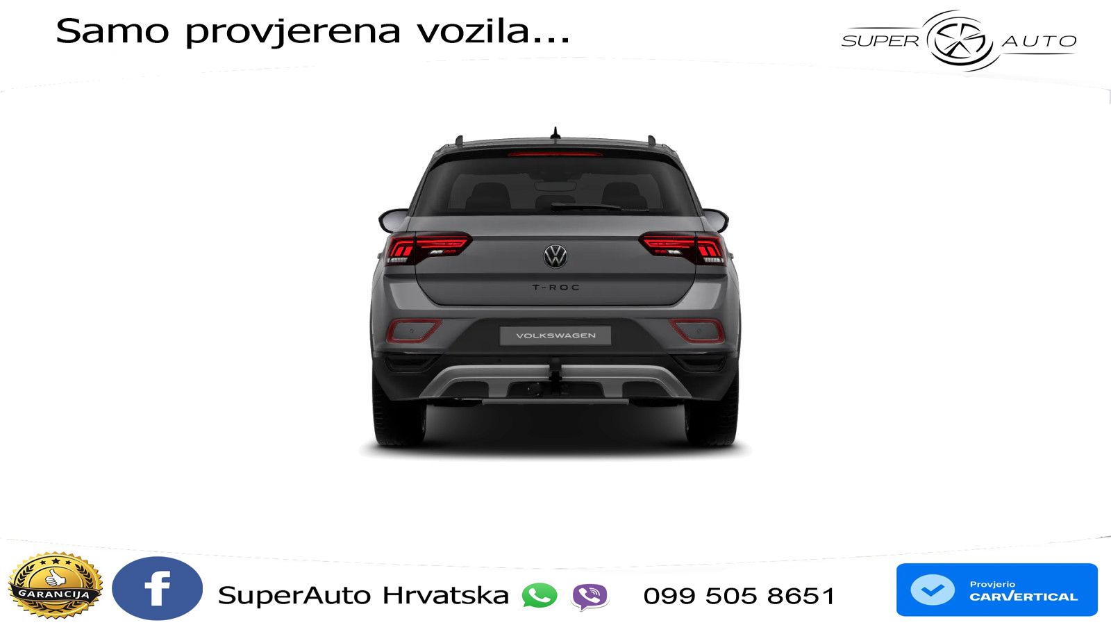 Volkswagen T-Roc 2.0 TDI (150 KS) DSG LED+GR SJED+ACC