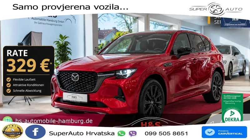 Mazda CX-60 2.5 e-Skyactiv (328 KS) AWD Automatic LED+GR SJED+ACC