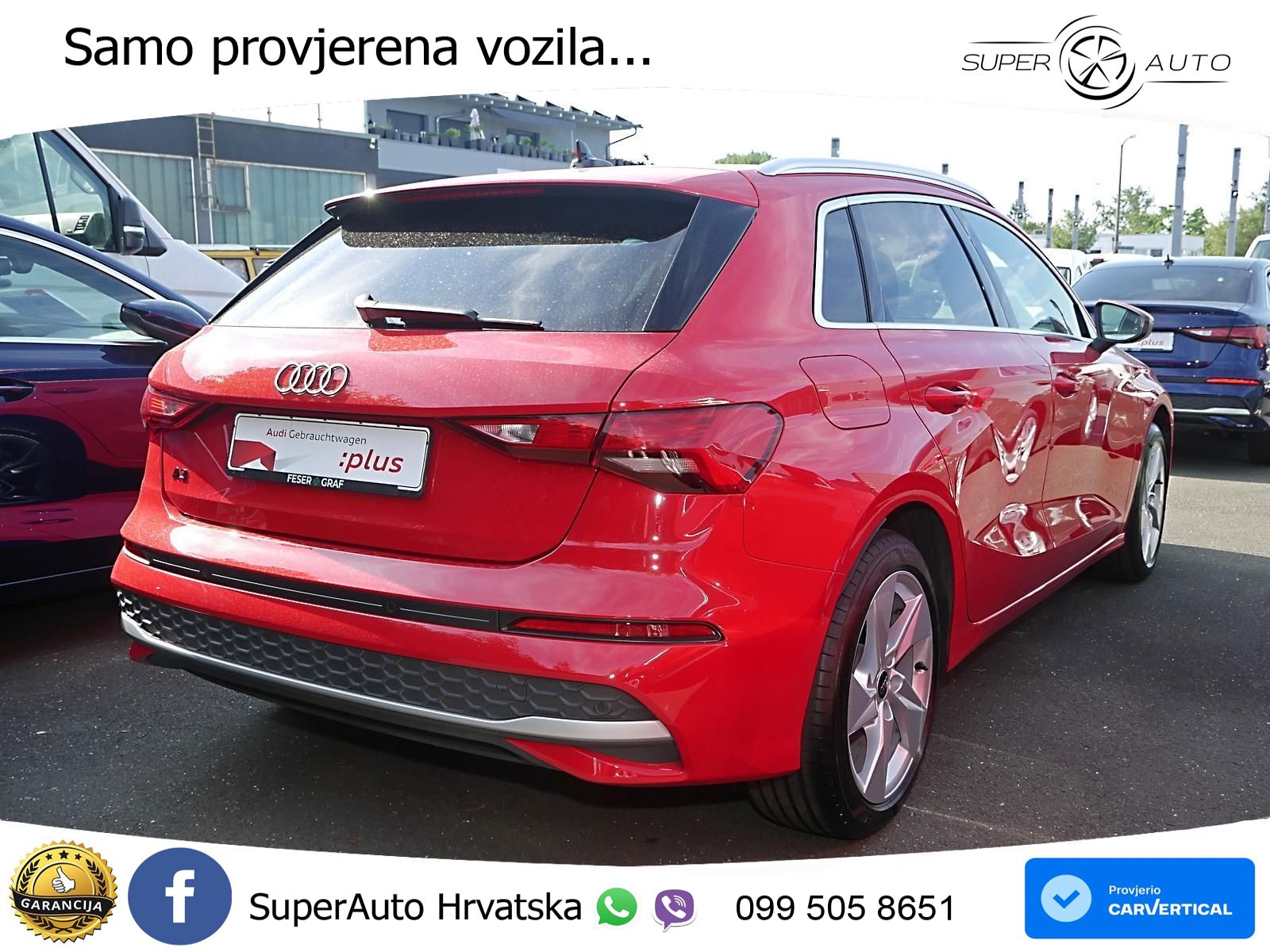 Audi A3 35 TFSI (150 KS) advanced