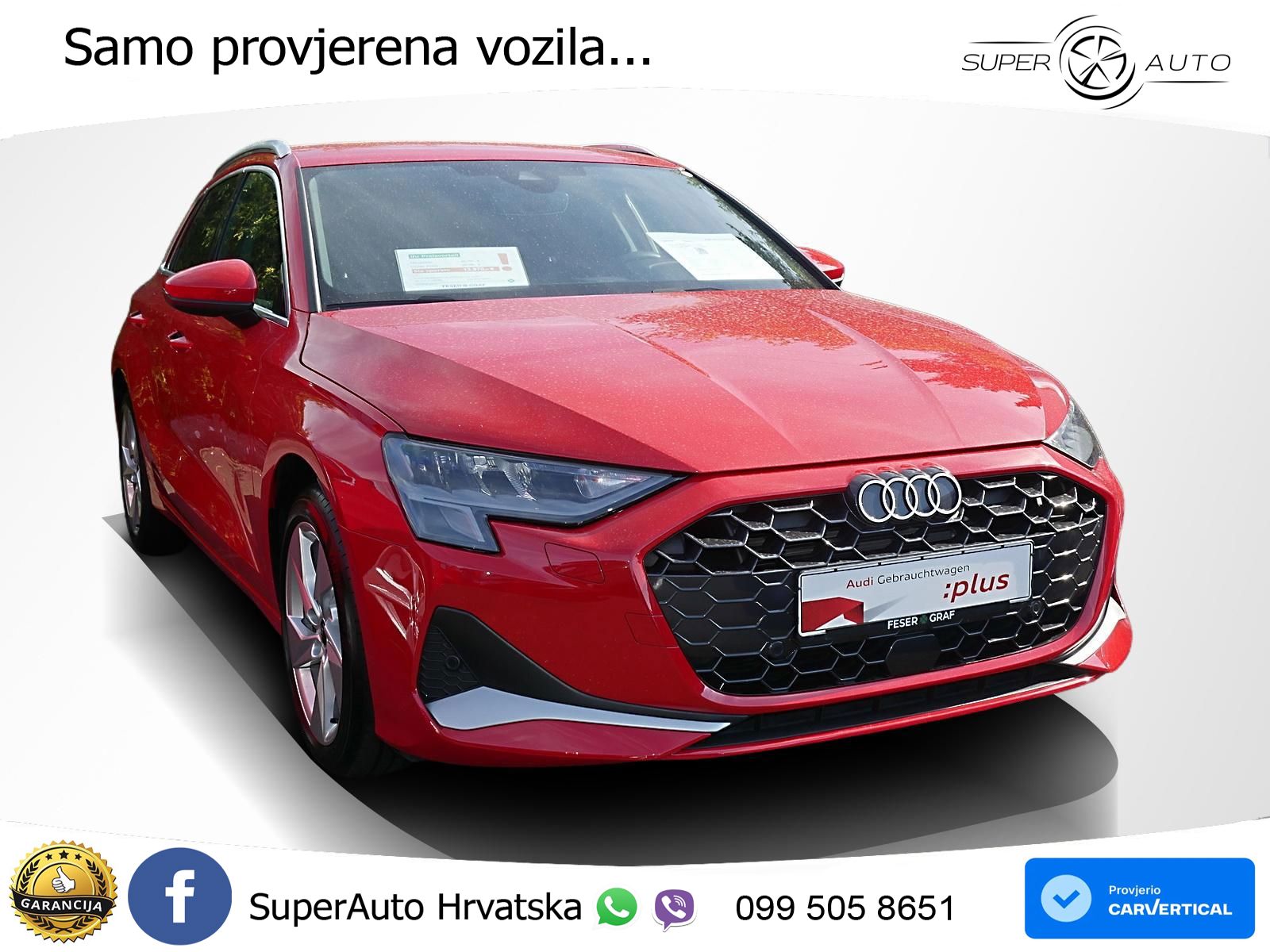 Audi A3 35 TFSI (150 KS) advanced