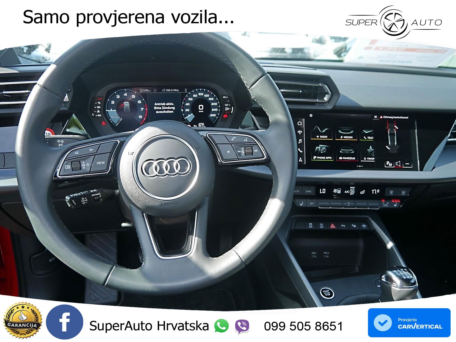 Audi A3 35 TFSI (150 KS) advanced