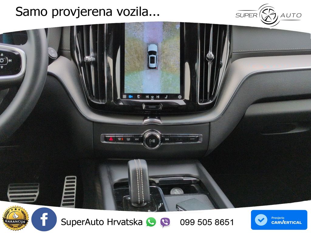 Volvo XC60 B5 Diesel AWD Geartronic ZRAČNI+ACC+GR SJED+KAM+PANO