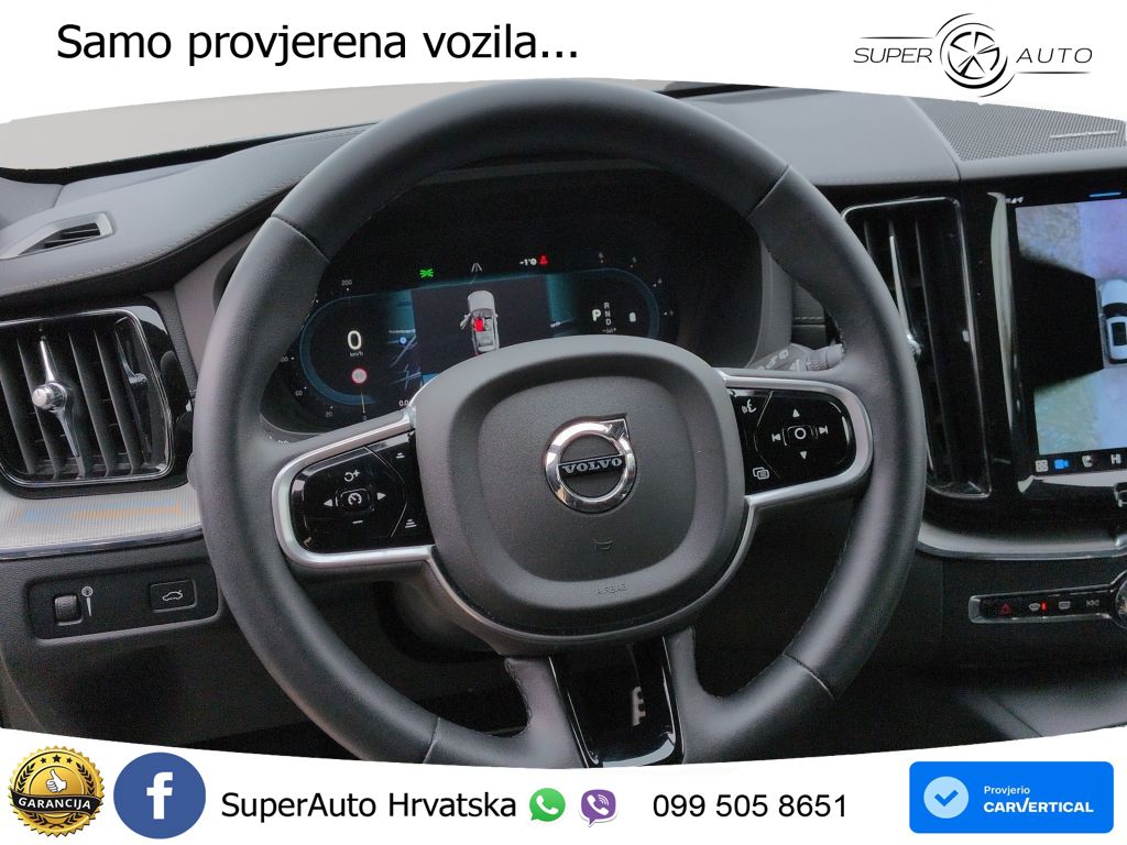Volvo XC60 B5 Diesel AWD Geartronic ZRAČNI+ACC+GR SJED+KAM+PANO