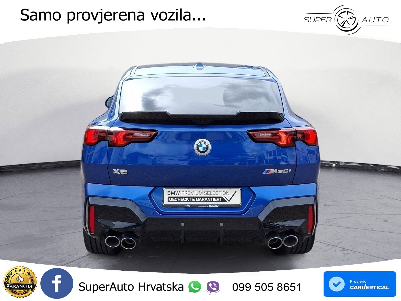 BMW X2 M35i xDrive Steptronic LED+GR SJED+ACC