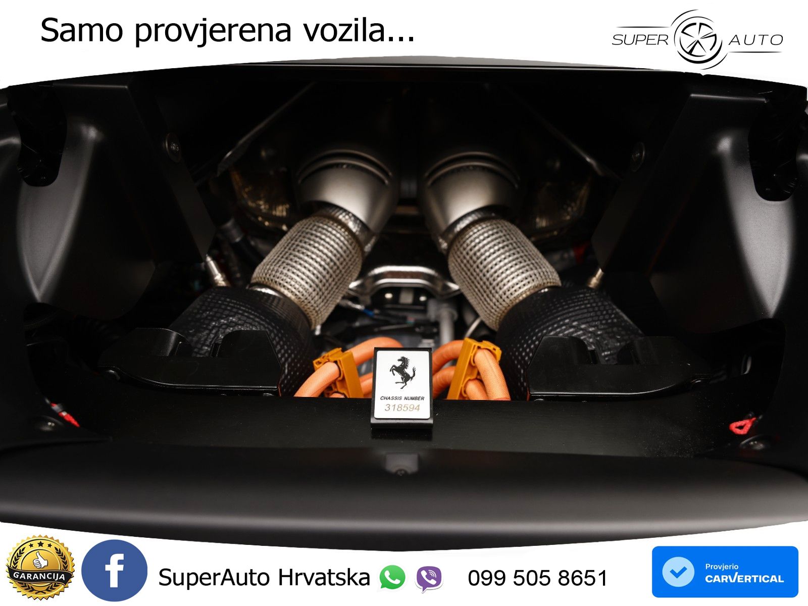 Ferrari 296 GTS 3.0 V6 (830 KS) F1 DCT LED+GR SJED+ACC