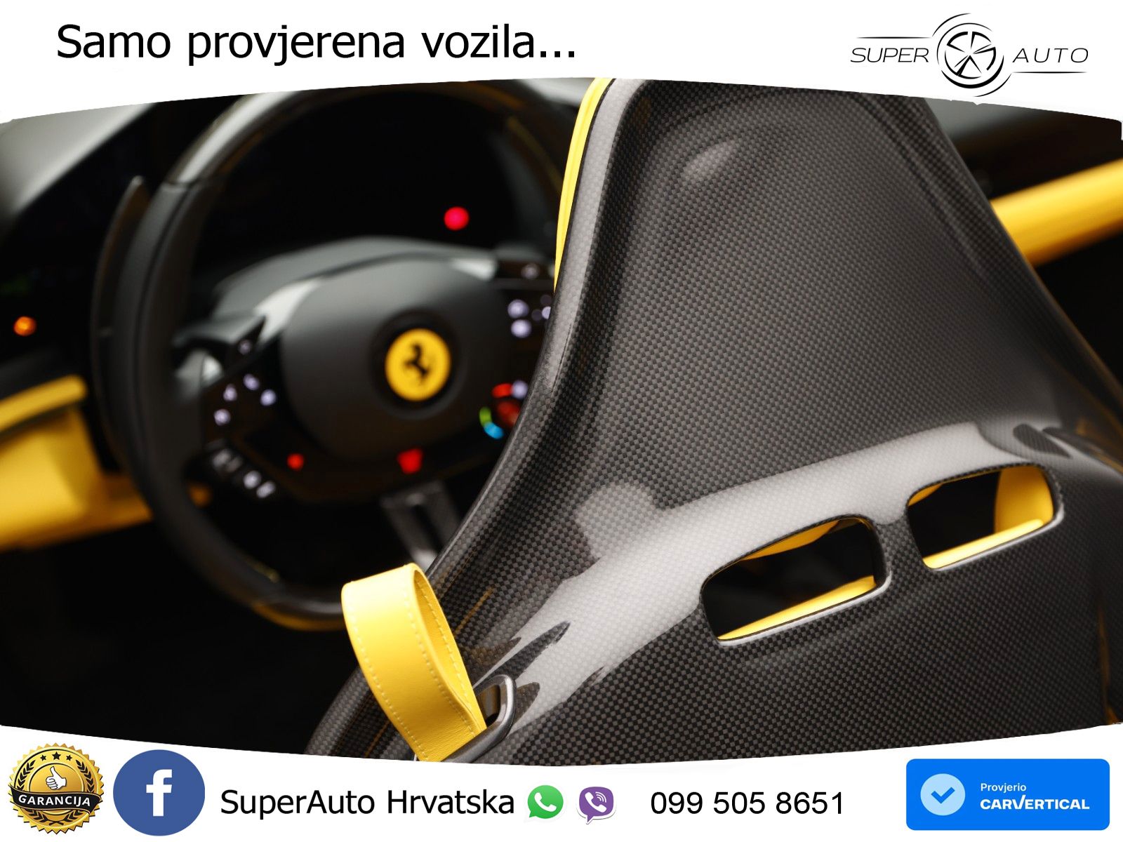 Ferrari 296 GTS 3.0 V6 (830 KS) F1 DCT LED+GR SJED+ACC