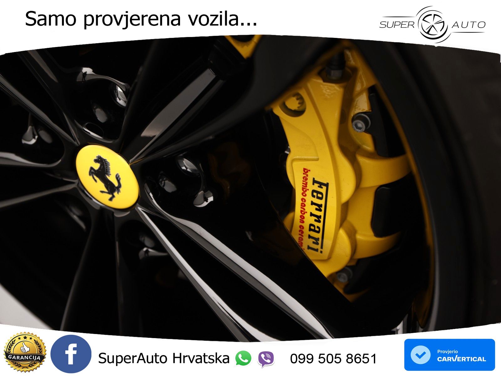 Ferrari 296 GTS 3.0 V6 (830 KS) F1 DCT LED+GR SJED+ACC