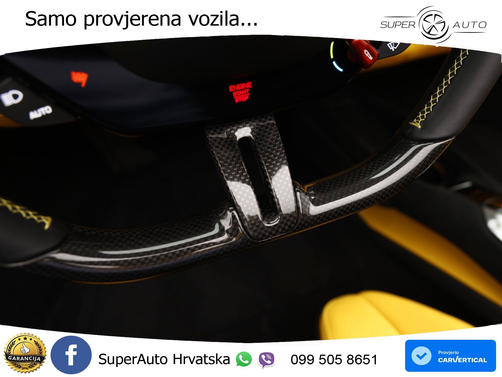 Ferrari 296 GTS 3.0 V6 (830 KS) F1 DCT LED+GR SJED+ACC