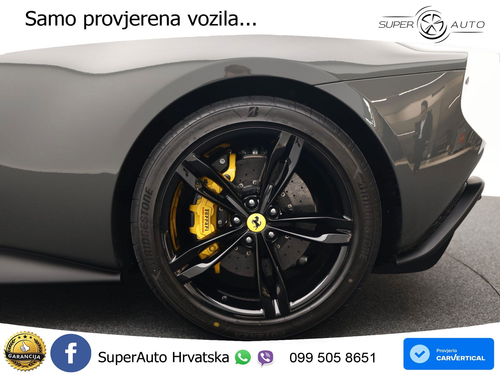 Ferrari 296 GTS 3.0 V6 (830 KS) F1 DCT LED+GR SJED+ACC