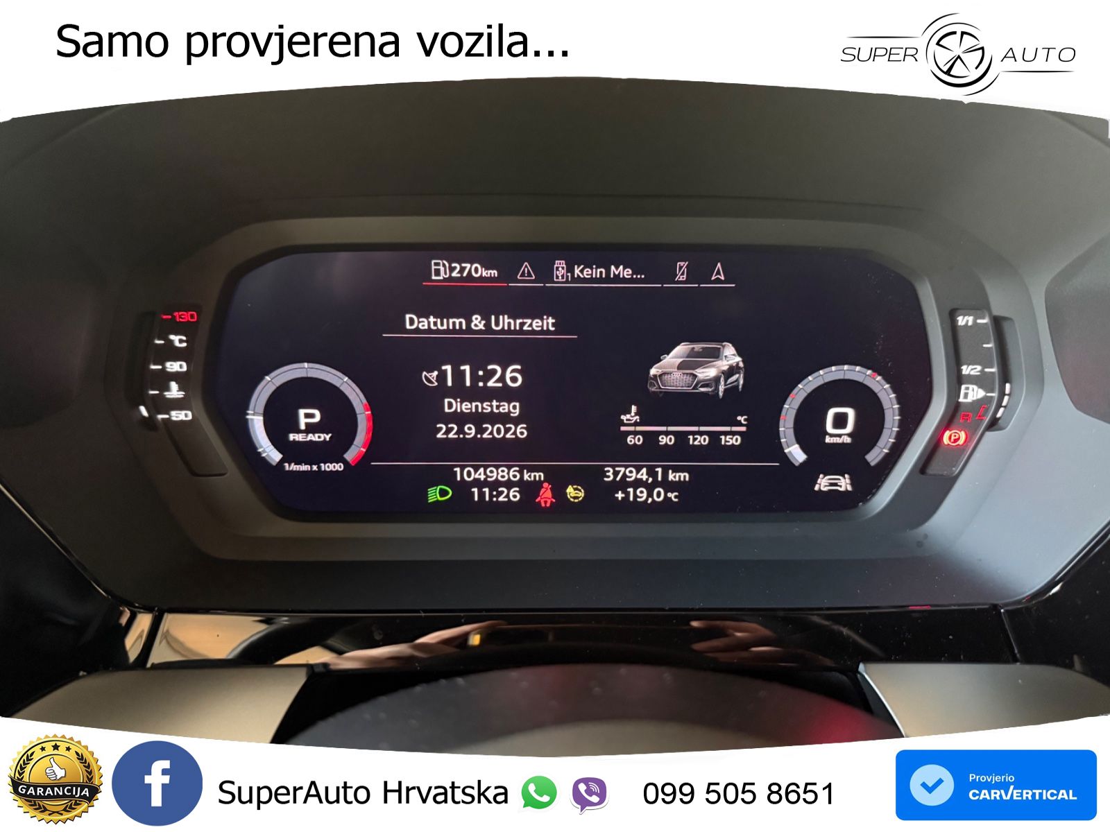 Audi A3 35 TDI (150 KS) S tronic S line