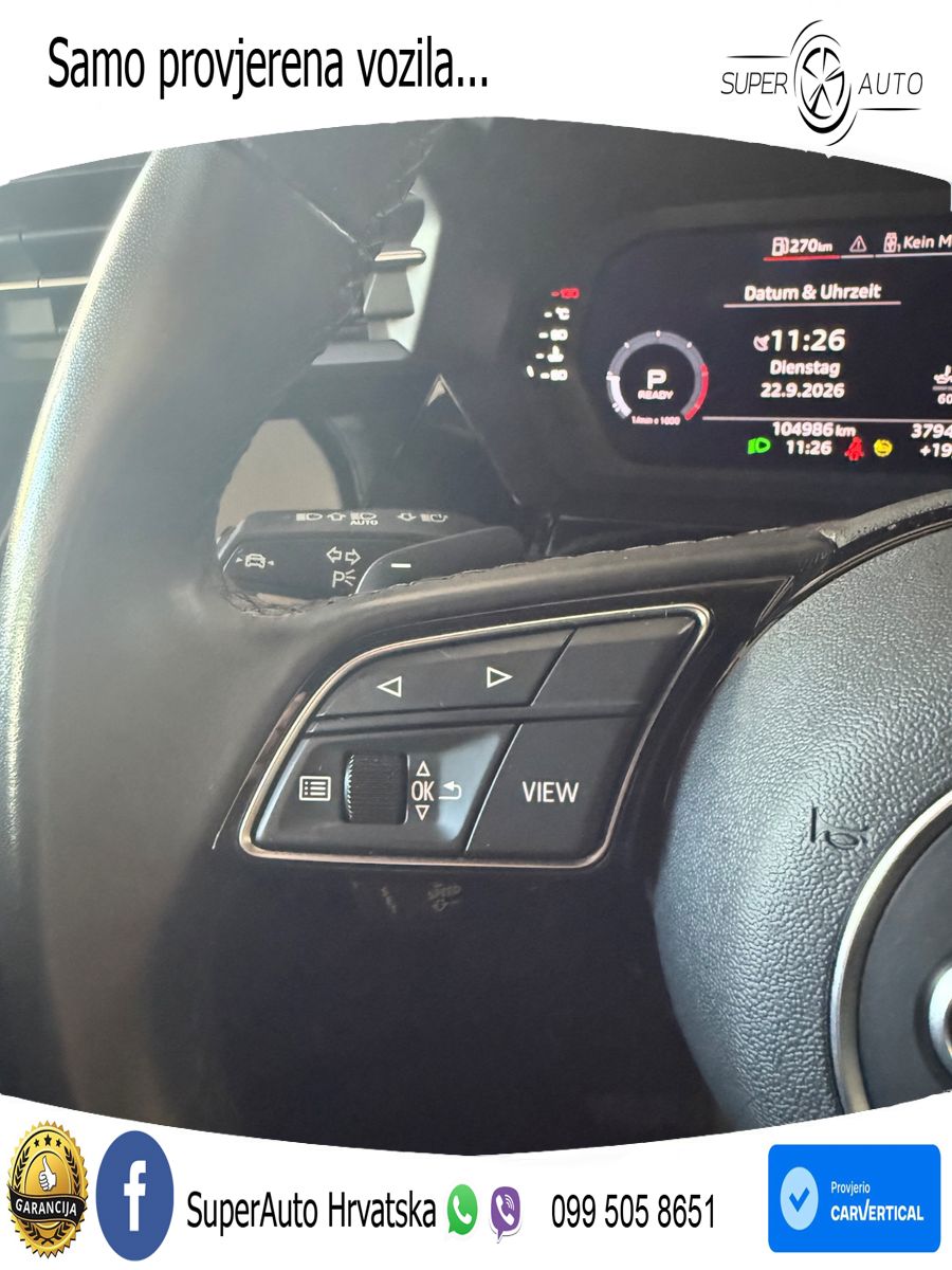 Audi A3 35 TDI (150 KS) S tronic S line