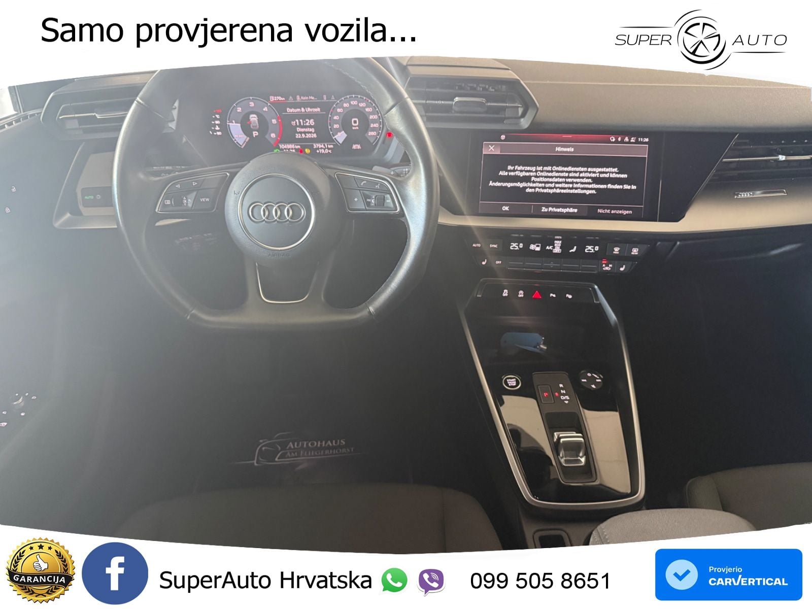 Audi A3 35 TDI (150 KS) S tronic S line