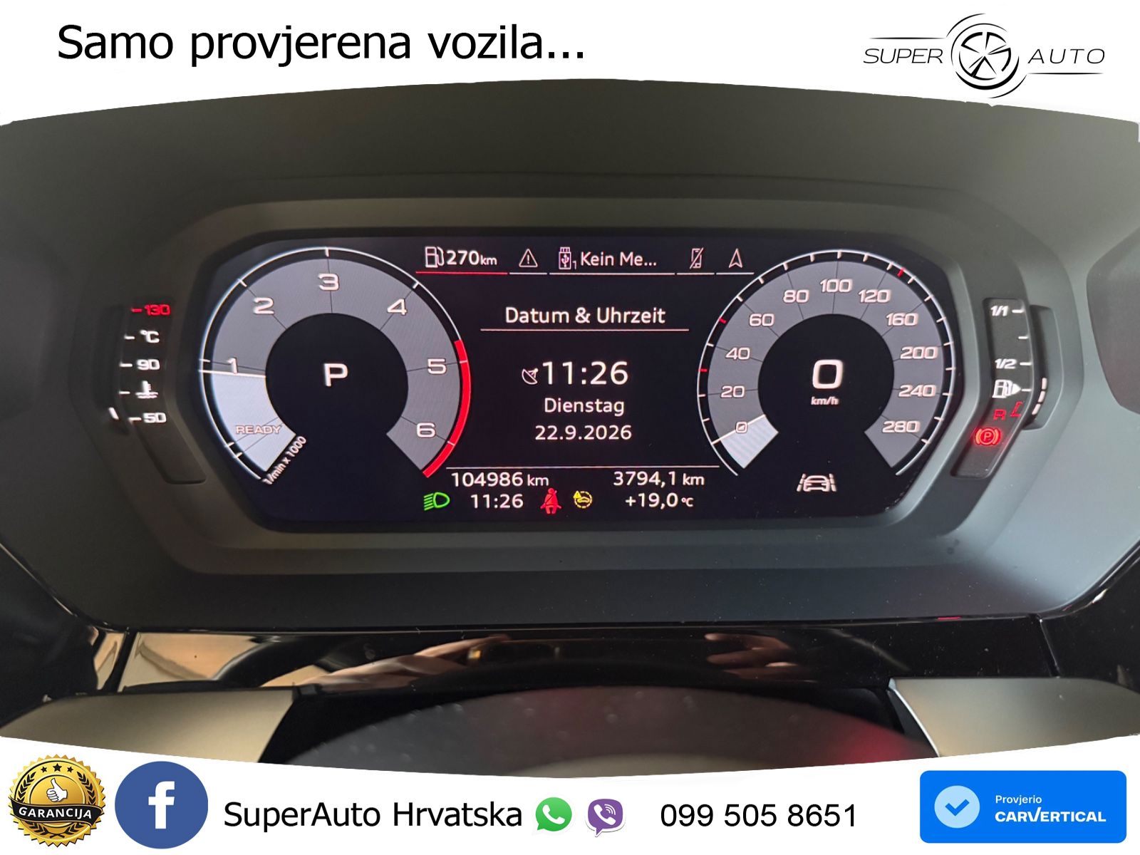 Audi A3 35 TDI (150 KS) S tronic S line