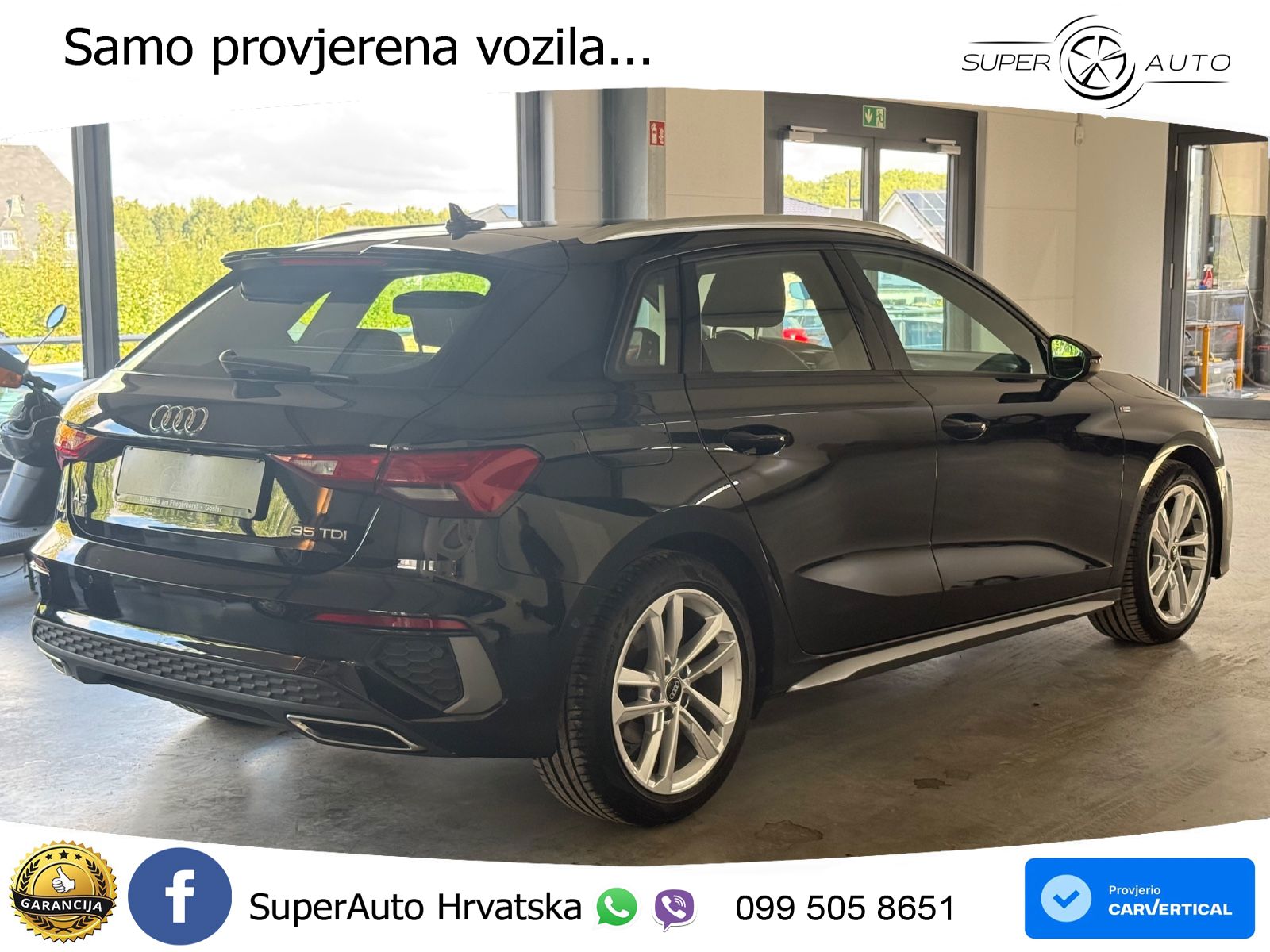 Audi A3 35 TDI (150 KS) S tronic S line