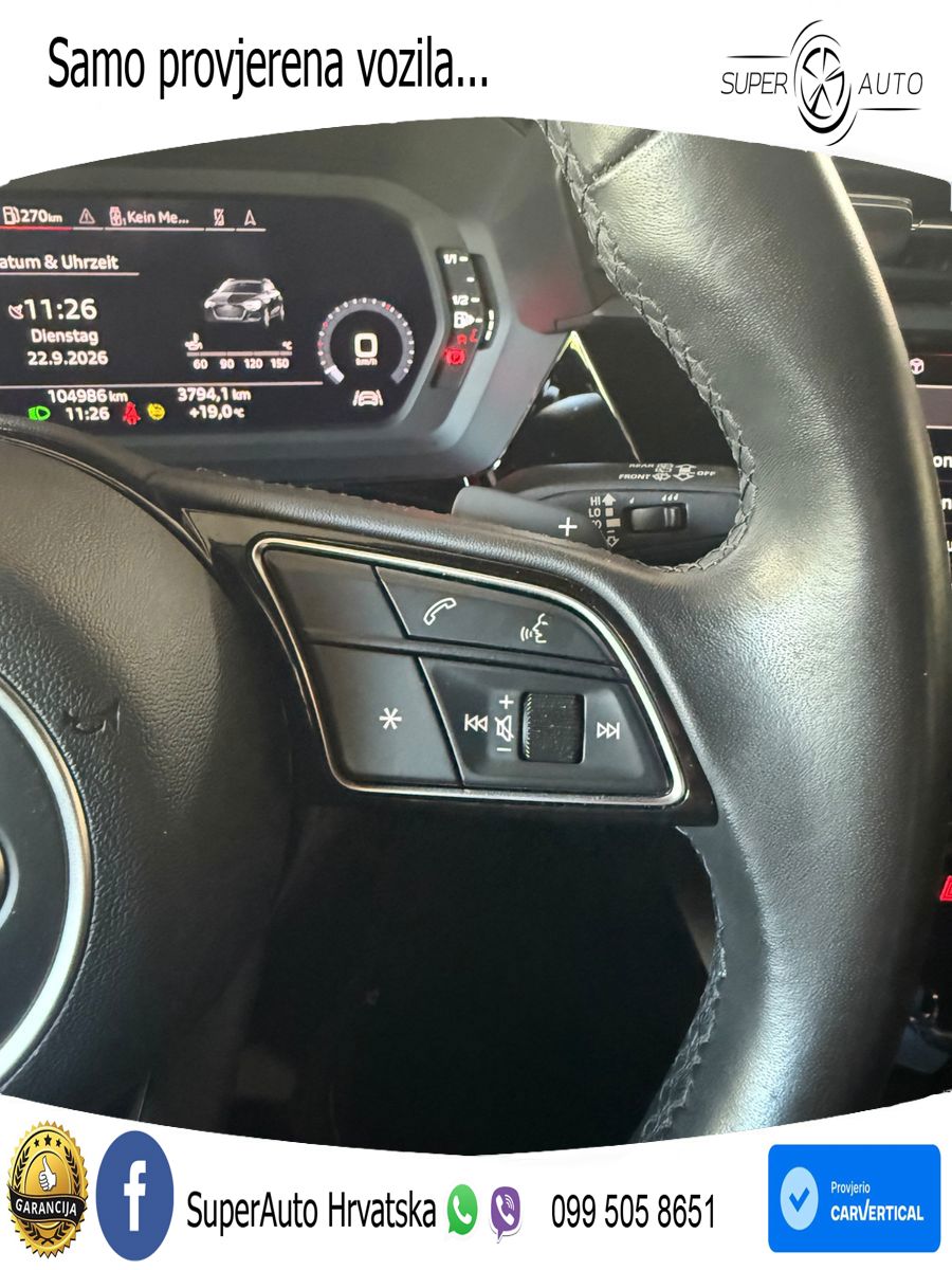 Audi A3 35 TDI (150 KS) S tronic S line
